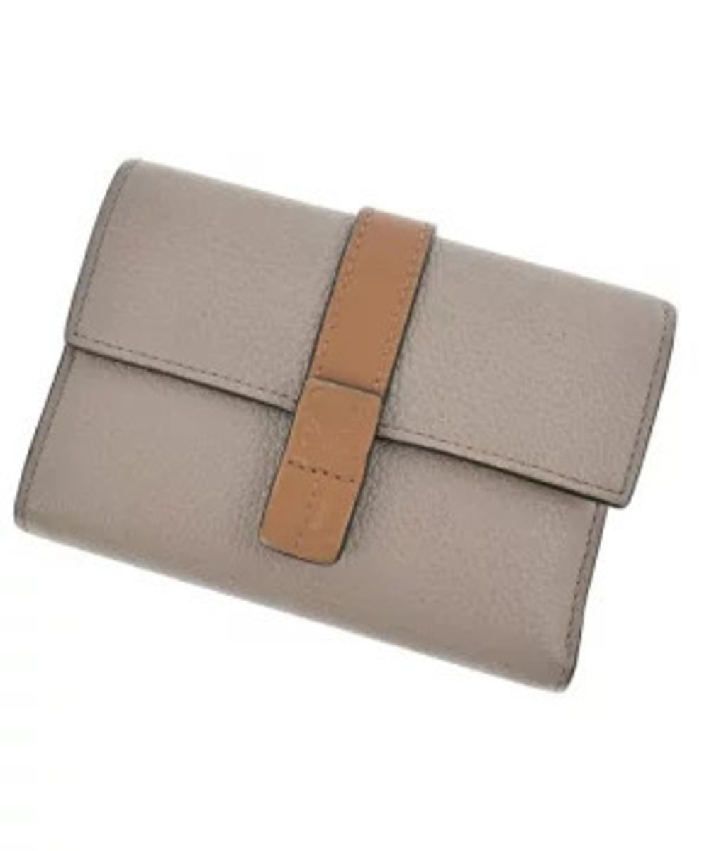 Loewe Wallet coin case Wallet Beige Cream